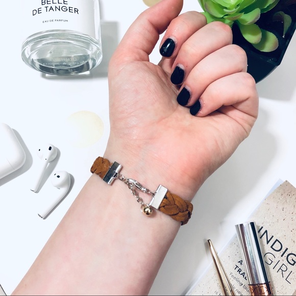 {YARI} braided leather Apple Watch band strap - Picture 5 of 7